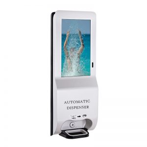 Hand Sanitiser Station Digital Advertising