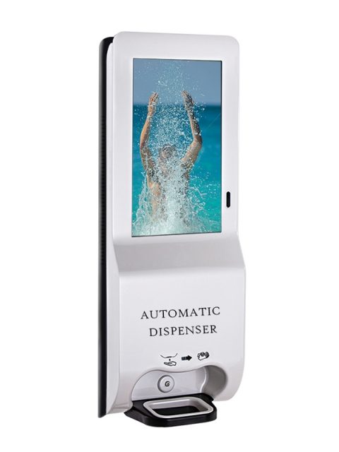 Hand Sanitiser Station Digital Advertising